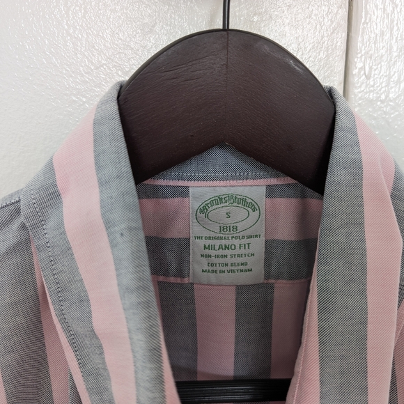 Brooks Brothers Striped Oxford Shirt - Picture 2 of 2